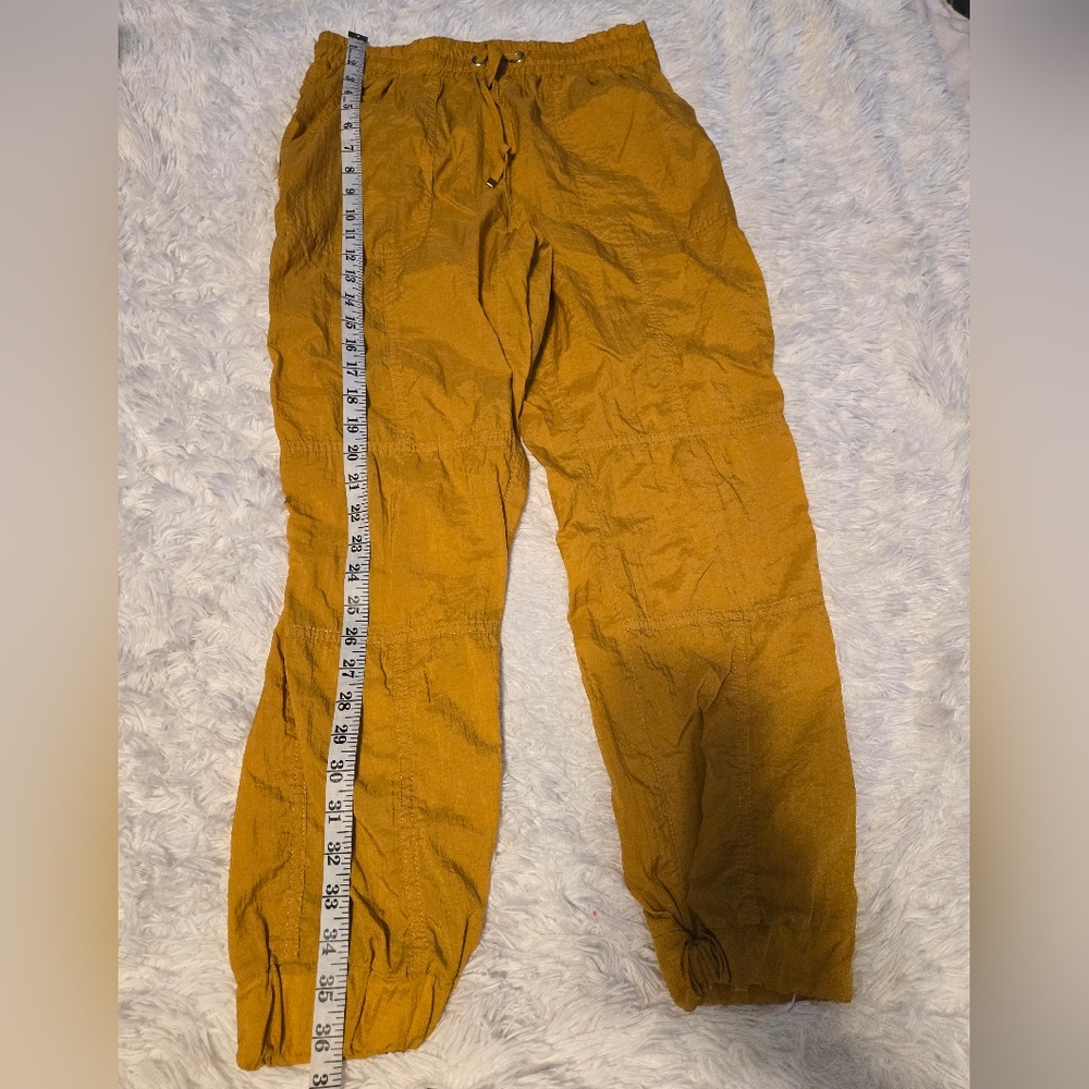 Zara Pants Jogger Women's Color Yellow Size Small - Picture 5 of 12